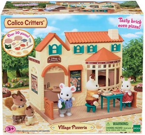 Calico Critters Calico Critters Village Pizzeria 020373318014