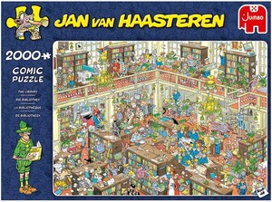 Jumbo Casse-tête 2000 Jan van Haasteren - La bibliothèque 8710126200308