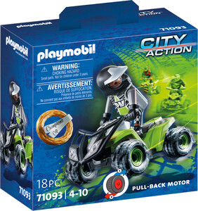 Playmobil Playmobil 71093 Pilote de course et quad 4008789710932