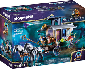 Playmobil Playmobil 70903 Violet Vale - Marchand et chariot 4008789709035