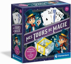 Clementoni Mes tours de magie - cartes magiques et coffre-fort (fr) 8005125525744
