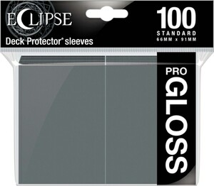 Ultra PRO Protecteurs de cartes Standard Eclipse PRO-Gloss Gris 100ct 074427156114