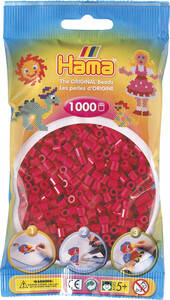 Hama Hama Midi 1000 perles rouge lie-de-vin 207-29 028178207298