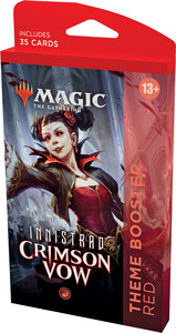 Wizards of the Coast MTG Innistrad Crimson Vow Theme Booster red *