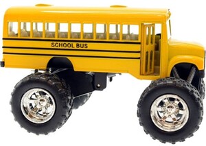 Autobus scolaire (monster) 5" métal à rétro-friction 068618070808