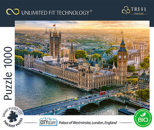 Belvedere Puzzle Casse-tête 1000 UFT - Palais de Westminster Londres Angleterre 5900511107050