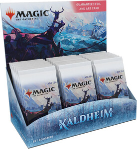 Wizards of the Coast MTG Kaldheim set booster box 630509971138