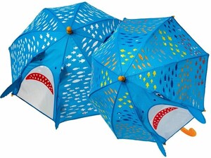 Floss and Rock Parapluie 3D Shark Umbrella 5055166358408