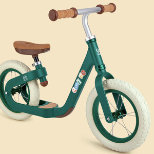 Hape Bicyclette en bois vert classique (draisienne) 6943478035621