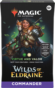 Wizards of the Coast MTG Wilds of Eldraine Virtue and Valor Commander Deck *
