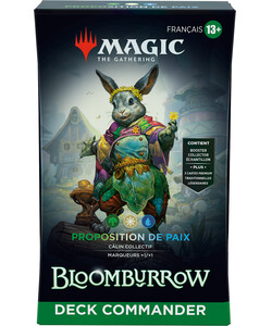 Wizards of the Coast MTG Bloomburrow - Commander Deck - Peace Offering (francais) *