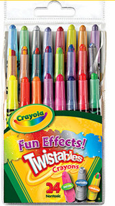 Crayola Crayons de cire twistables 24 mini 063652572400