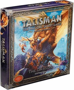Fantasy Flight Games Talisman 4e édition (en) Ext The Dragon 4250231719837