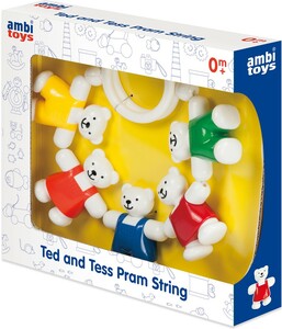 Ambi Toys Oursons sur bande élastique pour poussette/siège de bébé 5011979570376