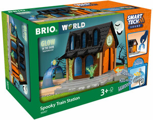BRIO Brio Train en bois Smart Tech sound - Gare effrayante 36007 7312350360073