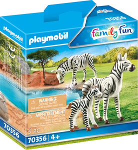 Playmobil Playmobil 70356 Couple de zebres avec bebe (mars 2021) 4008789703569