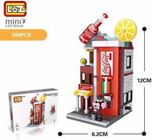 LOZ Block LOZ Mini Block - Magasin de soda 6932691916220