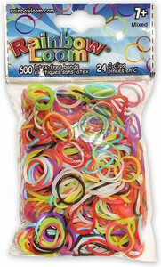 Rainbow Loom Élastiques à bracelet Mix 851566005011