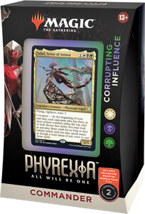 Wizards of the Coast MTG Phyrexia All Will Be One Corrupting Influence Commander Deck 