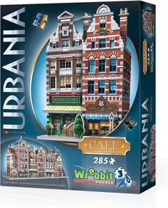Wrebbit Casse-tête 3D Urbania café (285pcs) 665541005039