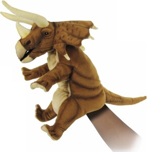 Hansa Creation Marionnette Triceratops (rust) 42cm 4806021977460