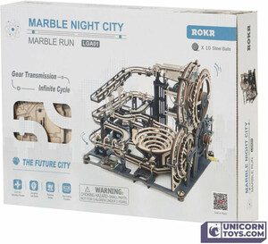Robotime Construction en bois - Marble Night City 