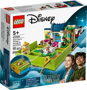 LEGO LEGO 43220 Les aventures de Peter Pan et Wendy dans un livre de contes 673419378505