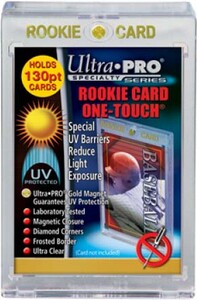 Ultra PRO Protecteurs de cartes One Touch 130pt rookie fermeture magnétique 2-1/2" X 3-1/2" 074427823108