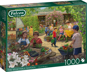 Falcon de luxe Casse-tête 1000 The School Vegetable Garden 8710126113806