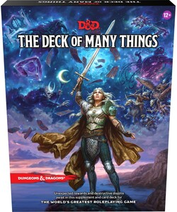 Wizards of the Coast Donjons et dragons 5e DnD 5e (en) The deck of many things (D&D) 9780786969173