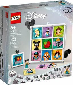 LEGO LEGO 43221 100 ans d'icônes Disney 673419378512
