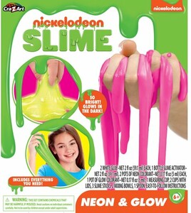 Cra-Z-Art Nickelodeon Slime Néon et phosphorescent 884920188242