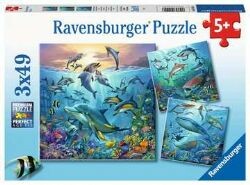 Ravensburger Casse-tête 49x3 Le monde animal de l'océan 4005556051496