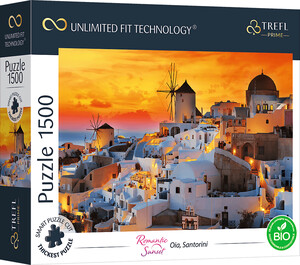 Belvedere Puzzle Casse-tête 1500 UFT - Oia Santorini 5900511261950