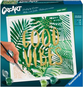 CreArt Peinture à numéro CreART Good Vibes 4005556289998
