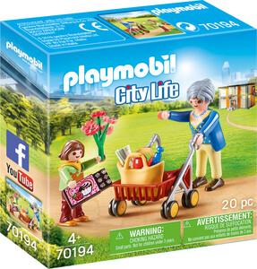 Playmobil Playmobil 70194 Petite fille et grand-mère 4008789701947