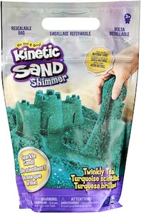 Kinetic Sand Kinetic Sand Recharge 2lbs Turquoise (sable cinétique) 778988246696