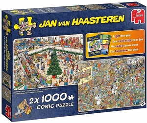 Jumbo Casse-tête 1000x2 Jan van Haasteren - Holiday shopping 8710126200339