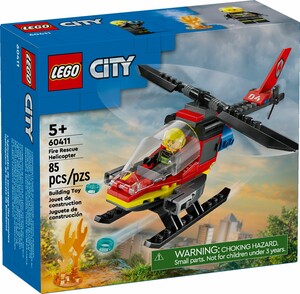 LEGO LEGO 60411 L’hélicoptère de secours des pompiers 673419388863
