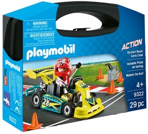 Playmobil Playmobil 9322 Mallette transportable Pilote de karting 4008789093226
