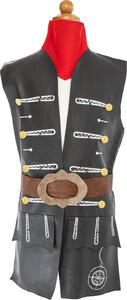 Creative Education Costume Veste de pirate avec ceinture et foulard, grandeur 5-6 771877665950