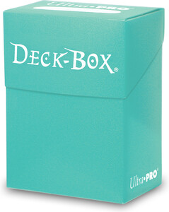 Ultra PRO Deck Box solid aqua 074427842284