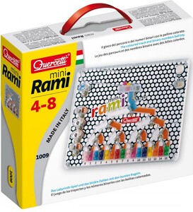 Quercetti Rami Mini (jeu des parcours et des nombres binaires avec des billes colorées) Quercetti 1009 8007905010099