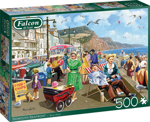 Falcon de luxe Casse-tête 500 Sidmouth Seafront 8710126113752