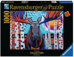 Ravensburger Casse-tête 1000 Collection Canada Orignal d'hiver 4005556139798