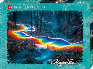 Heye Casse-tête 1000 Route arc-en-ciel - Forêts magiques (Magic Forests) 4001689299439
