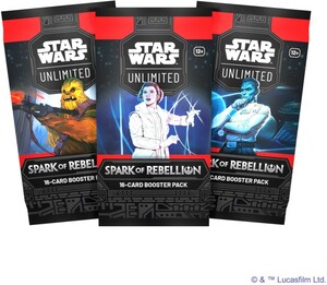 Fantasy Flight Games Star Wars: Unlimited: Spark of Rebellion Draft booster (en) 841333122164