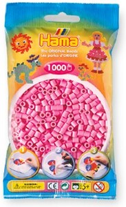 Hama Hama Midi 1000 perles Rose pastel 207-95 028178207953
