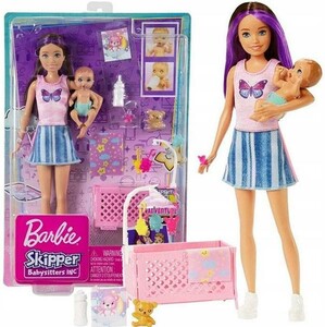 Mattel Barbie Skipper Babysitters Inc. - Ensemble de jeu Modèle 5 194735098262