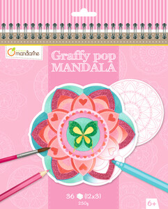 Avenue Mandarine Avenue Mandarine - Graffy Pop Mandala '' Fille '' 3609510520274